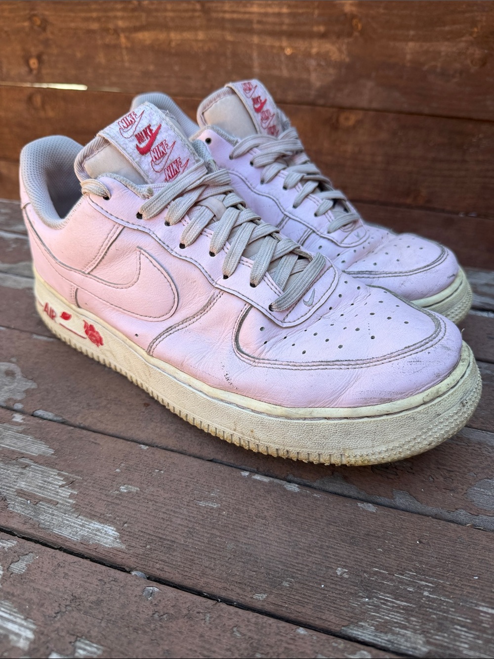 Nike Air Force 1 Low "Rose" in Pink Foam